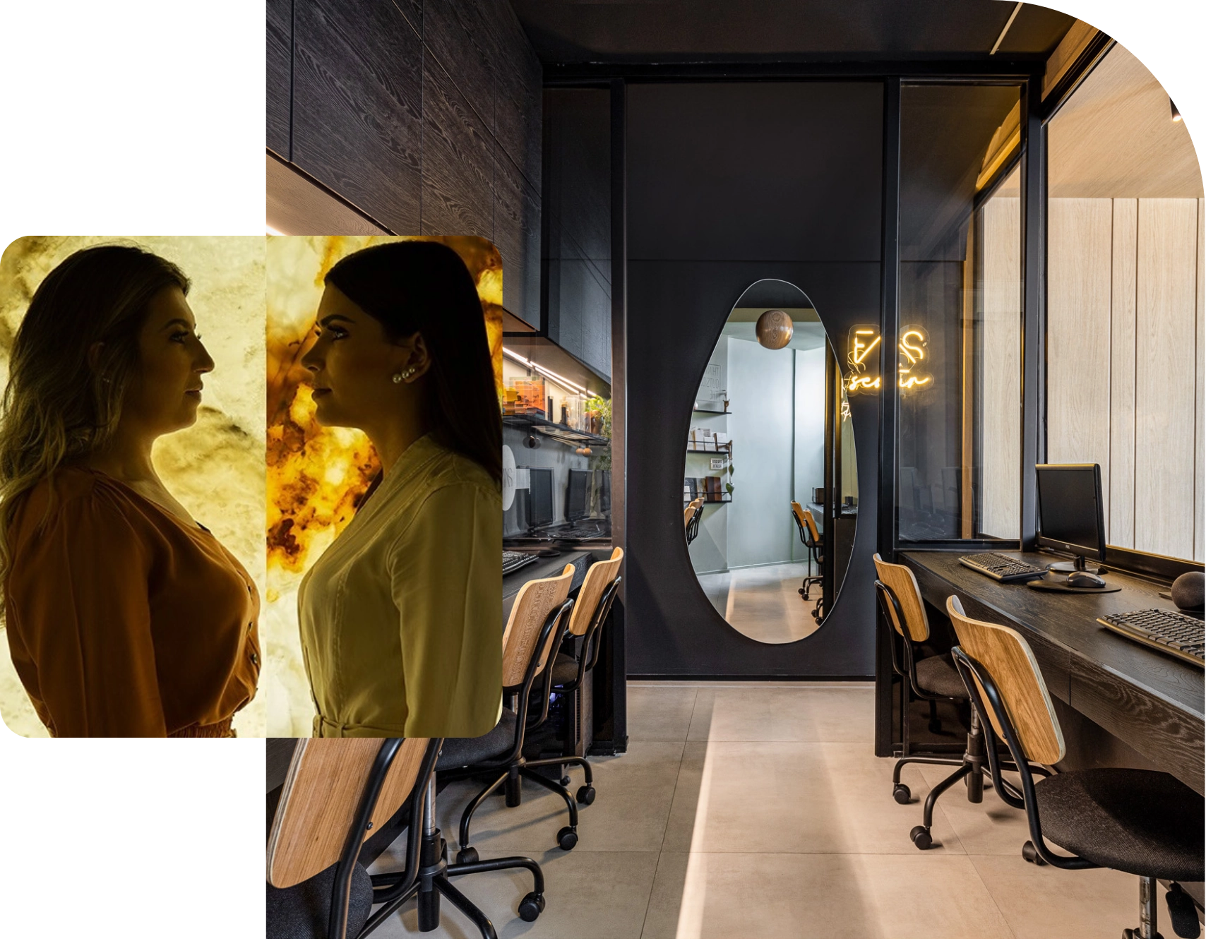 Alessà Sena e Fernanda Alencar - Mentoras da Imersão